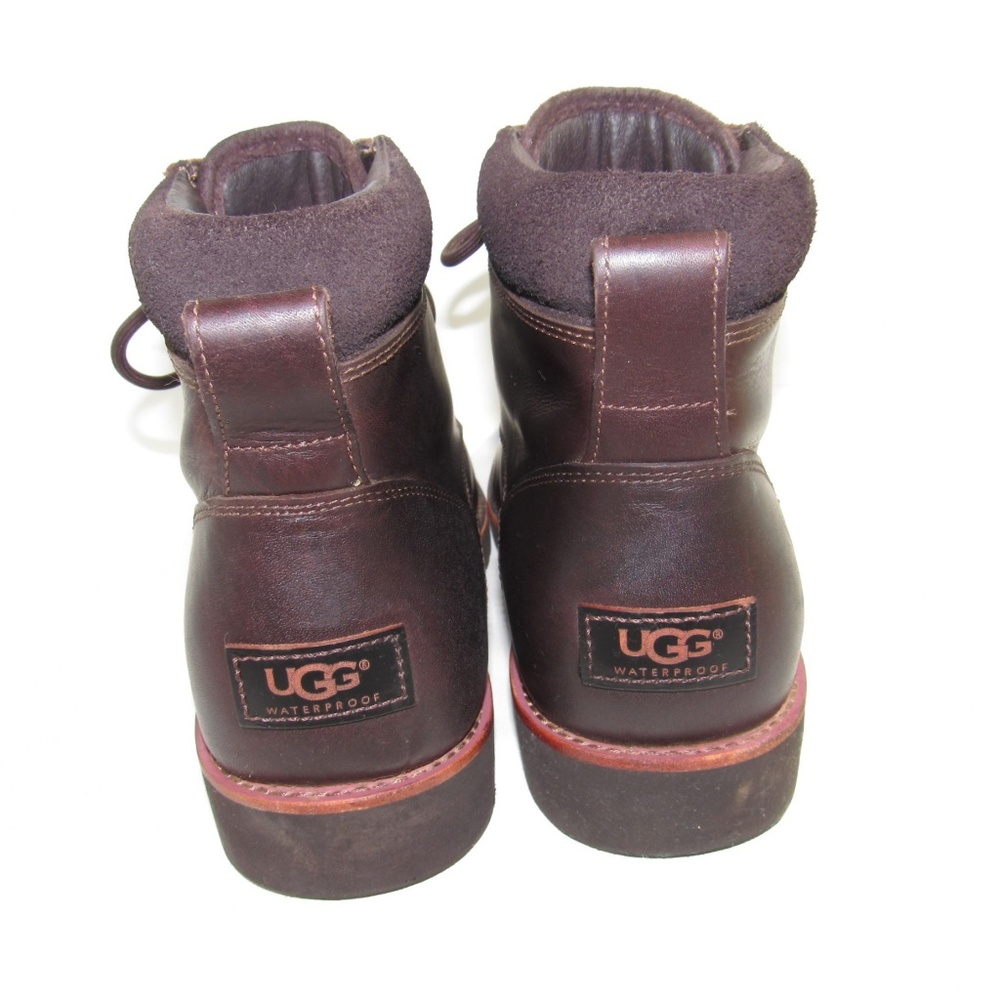 UGG Seton Size 10 M Brown Ankle Boots Mens C2A E6 - Picture 7 of 8
